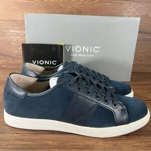 VIONIC ‘Jerome’ Blue Suede Orthotic Sneakers‎ NEW Men’s Shoes